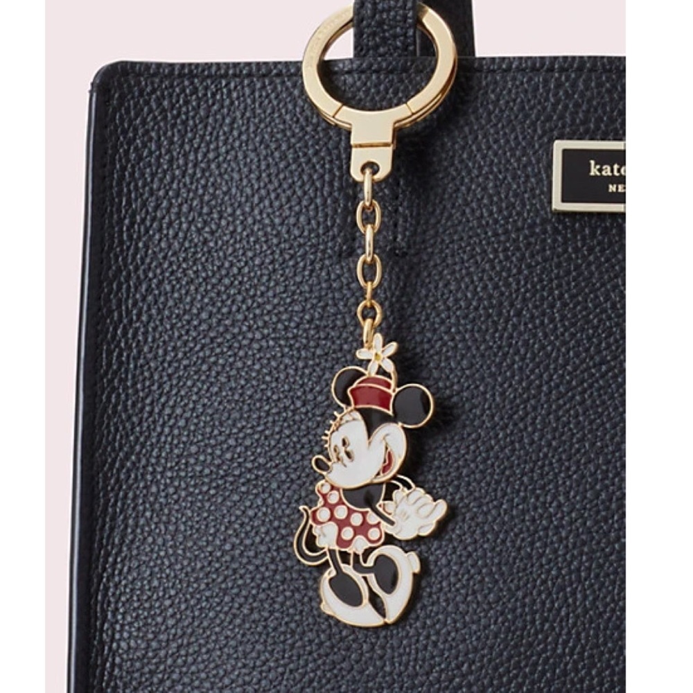Kate Spade X Minnie Mouse Metal Keychain